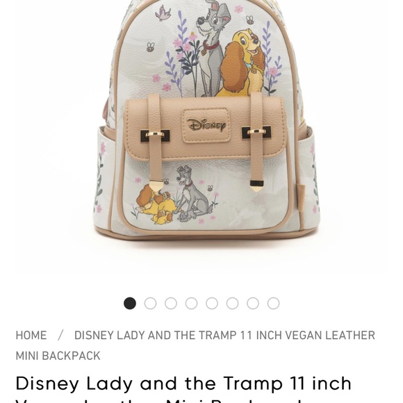 Lady and The Tramp Backpack